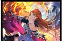 【キャラクタースリーブ 】きゃらスリーブコレクション マットシリーズ Shadowverse 「マナリアクイーン・アン」の紹介。イラストは「暗黒のウェルサ」登場時のもの。
