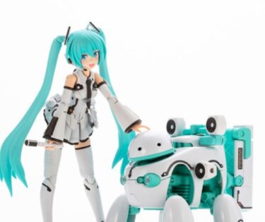 【美少女プラモ 】「フレームアームズ・ガール フレームミュージック・ガール 初音ミク[マルットイズVer.]with TAMOTU[ミクVer.] プラモデル」についてのレビューや価格の内容情報まとめ。KOTOBUKIYA(コトブキヤ)より「フレームミュージック・ガール」シリーズから「初音ミク」がTAMOTUとセットでプラモデルとなりました。発売時期は2022年11月予定で、各通販サイトなどで予約も開始されています。