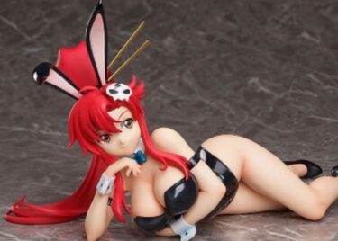 【美少女フィギュア 】「B-STYLE 天元突破グレンラガン ヨーコ 生足バニーVer. 1/4 フィギュア」についてのレビューや価格の内容情報まとめ。FREEing(フリーイング)より「グレンラガン」シリーズから「ヨーコ」が黒バニー衣装でフィギュアとなりました。発売時期は2022年11月予定で、各通販サイトなどで予約も開始されています。