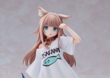 【美少女フィギュア 】「うちのねこが女の子でかわいい きなこ ～おはようVer.～」についてのレビューや内容、価格などの最新情報まとめ。GOLDENHEADより「うちのねこが女の子でかわいい」から「きなこ」が フィギュアとなりました。発売時期は2023年4月予定で、各通販サイトなどで予約も開始されています。（新作美少女フィギュア）