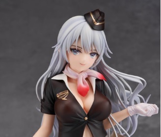 【美少女フィギュア 】「粟原詩織 スチュワーデスver. 1/7 フィギュア」の販売が開始されたので、レビューや内容、価格などの最新情報まとめていきます。Otherwhereよりスチュワーデス姿の「粟原詩織」が1/7スケールフィギュアとなりました。発売時期は2022年10月予定で、各通販サイトなどで販売が開始されています。（新作美少女フィギュア）