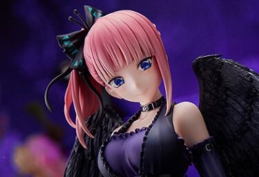 【美少女フィギュア 】「五等分の花嫁∬ 中野二乃 堕天使ver. 1/7 フィギュア」の画像や内容詳細、価格などの最新情報をまとめていきます。PROOFより「五等分の花嫁∬」から「中野二乃」が漆黒の堕天使をイメージした可愛い衣装を着た姿で1/7フィギュアとなりました。発売時期は2023年5月予定で、各通販サイトなどで予約受付も開始されています。（新作美少女フィギュア）