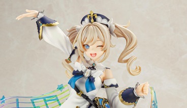 【フィギュア 】「原神 バーバラ 1/7 完成品フィギュア」の画像レビューや内容詳細、価格などの最新情報をまとめていきます。【KOTOBUKIYA(コトブキヤ)】から、｢原神｣の『バーバラ』が1/7スケールフィギュアとなりました。発売時期は2022年11月で、各通販サイトなどでも販売が開始されています。（新作 美少女 フィギュア）