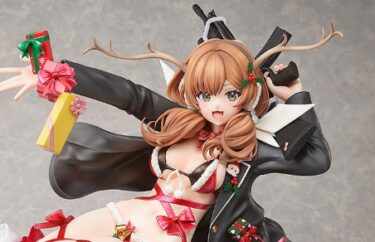 【フィギュア 】「B-style ドールズフロントライン 89式『シフゾウ宣言』 1/4 完成品フィギュア」の画像レビューや内容詳細、価格などの最新情報をまとめていきます。【FREEing(フリーイング)】から、｢ドールズフロントライン｣の『89式』がトナカイガールな姿で1/4スケールフィギュアとなりました。発売時期は2023年10月で、各通販サイトなどで予約受付も開始されています。（新作 美少女 フィギュア）