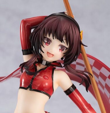 【フィギュア 】「この素晴らしい世界に祝福を！ めぐみん レースクイーンver. 1/7 完成品フィギュア」の画像レビューや内容詳細、価格などの最新情報をまとめていきます。【KADOKAWA】から、｢この素晴らしい世界に祝福を！｣の『めぐみん』がレースクイーン姿で1/7スケールフィギュアとなりました。発売時期は2023年7月予定で、各通販サイトなどで予約受付も開始されています。（新作 美少女 フィギュア）