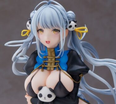 【フィギュア 】「煎茶イラスト ぱんだちゃん(チャイナドレス) 完成品フィギュア」の画像レビューや内容詳細、価格などの最新情報をまとめていきます。【ユニオンクリエイティブ】から、「煎茶」氏のオリジナルキャラ『ぱんだちゃん』がフィギュアとなりました。発売時期は2023年10月予定で、各通販サイトなどで予約受付も開始されています。（新作 美少女 フィギュア）