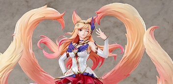 【フィギュア 】「リーグ・オブ・レジェンド スターガーディアン アーリ 1/7 完成品フィギュア」の画像レビューや内容詳細、価格などの最新情報をまとめていきます。【グッドスマイルアーツ上海】から、｢リーグ・オブ・レジェンド｣の『アーリ』がスターガーディアン姿で1/7スケールフィギュアとなりました。発売時期は2023年12月予定で、各通販サイトなどで予約受付も開始されています。（新作 美少女 フィギュア）