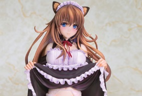 【フィギュア 】「猫柳モモ Ver.2 illustration by 深崎暮人 1/6 完成品フィギュア」の画像レビューや内容詳細、価格などの最新情報をまとめていきます。【SkyTube(スカイチューブ)】から、「深崎暮人」氏が描く『猫柳モモ』が1/6スケールフィギュアとなりました。発売時期は2023年8月予定で、各通販サイトなどで予約受付も開始されています。（新作 美少女 フィギュア）