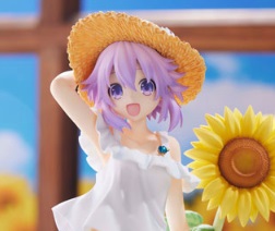 【フィギュア 】「超次元ゲイム ネプテューヌ 「ネプテューヌ」 なつやすみ Ver. 1/7 完成品フィギュア」の画像レビューや内容詳細、価格などの最新情報をまとめて紹介していきます。【ブロッコリー】から、｢超次元ゲイム ネプテューヌ｣の『ネプテューヌ』が夏服姿で1/7スケールフィギュアとなりました。発売時期は2023年10月予定で、各通販サイトなどで予約受付も開始されています。（新作 美少女 フィギュア）
