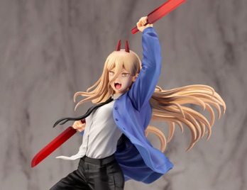 【フィギュア 】「ARTFX J チェンソーマン パワー 1/8 完成品フィギュア」の画像レビューや内容詳細、価格などの最新情報をまとめて紹介していきます。【KOTOBUKIYA(コトブキヤ)】から、｢チェンソーマン｣の『パワー』が1/8スケールフィギュアとなりました。発売時期は2023年8月予定で、各通販サイトなどで予約受付も開始されています。（新作 美少女 フィギュア）