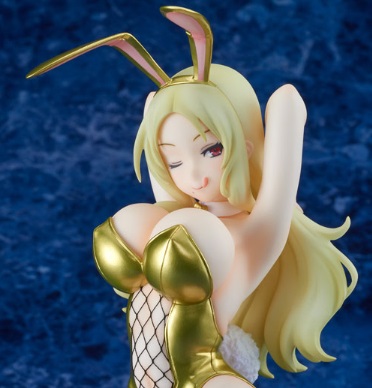 【フィギュア 】「閃乱カグラ NewWave Gバースト レートもアゲアゲ♪ 四季 リミテッド・ゴールド 1/5 完成品フィギュア」の画像レビューや内容詳細、価格などの最新情報をまとめていきます。【回天堂】から、｢閃乱カグラ NewWave Gバースト｣の『四季』が金色のバニーガール姿で1/5スケールフィギュアとなりました。発売時期は2023年7月予定で、各通販サイトなどで予約受付も開始されています。（新作 美少女 フィギュア）