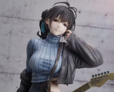 【フィギュア 】「hitomio拾六イラスト『ギター妹妹(メイメイ) バックレスドレス』 完成品フィギュア」の画像レビューや内容詳細、価格などの最新情報をまとめて紹介していきます。【ユニオンクリエイティブ】から、「hitomio拾六」氏の描き下ろしイラスト『ギター妹妹(メイメイ)』がフィギュアとなりました。発売時期は2023年12月予定で、各通販サイトなどで予約受付も開始されています。（新作 美少女 フィギュア）
