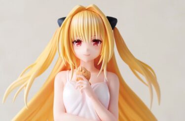 【フィギュア 】「ToLOVEる 原画展フィギュア 金色の闇 1/6 完成品フィギュア」の画像レビューや内容詳細、価格などの最新情報をまとめて紹介していきます。【ユニオンクリエイティブ】から、｢To LOVEる-とらぶる-｣の『金色の闇』が白ワンピース姿で1/6スケールフィギュアとなりました。発売時期は2023年12月予定で、各通販サイトなどで予約受付も開始されています。（新作 美少女 フィギュア）