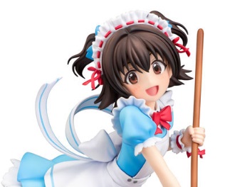【フィギュア 】「アイドルマスター シンデレラガールズ 赤城みりあ[おりこうメイドさん] 1/7 完成品フィギュア」【再販】の画像レビューや内容詳細、価格などの最新情報をまとめて紹介していきます。【PLUM(プラム)】から、｢アイドルマスター シンデレラガールズ｣の『赤城みりあ』が可愛いメイド服姿で1/7スケールフィギュアとなりました。発売（再販）時期は2023年6月予定で、各通販サイトなどで予約受付も開始されています。（新作 美少女 フィギュア）