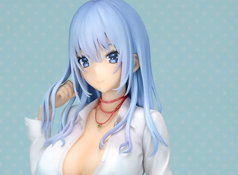 【フィギュア】「Komiflo イメージキャラクター 古見川葵 illustrated by 魔太郎 1/6 完成品フィギュア」の画像レビューや内容詳細、価格などの最新情報をまとめて紹介していきます。【オーキッドシード】から『古見川葵』が1/6スケールフィギュアとなりました。発売時期は2023年4月で、各店舗や各通販サイトなどでも販売が開始されています。（新作 美少女フィギュア）