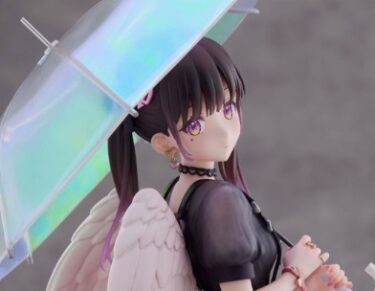 【フィギュア】「傘をひらいて翼をとじて 心羽 1/7 完成品フィギュア」の画像レビューや内容詳細、価格などの最新情報をまとめて紹介していきます。【GOLDENHEAD+】から『心羽』が1/7スケールフィギュアとなりました。発売時期は2024年1月予定で、各店舗や各通販サイトなどで予約受付も開始されています。（新作 美少女フィギュア）